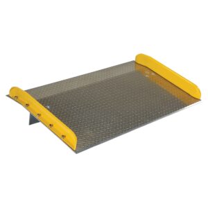 Vestil Aluminum Dock Board Steel Curb
