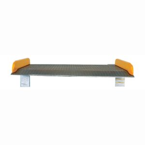 Vestil Aluminum Dock Board Steel Curb