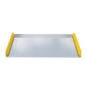 Vestil Aluminum Dock Board Steel Curb