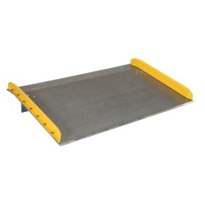 Vestil Aluminum Dock Board Steel Curb