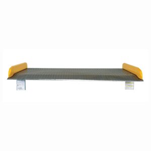 Vestil Aluminum Dock Board Steel Curb