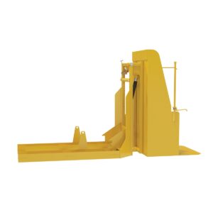 Vestil TCD-HLD-400 DC Power Trash Can Dumper 400LB