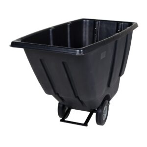 Vestil Light Duty Tilt Truck 1/2 CU Yard Black