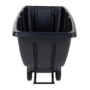 Vestil Light Duty Tilt Truck 1/2 CU Yard Black