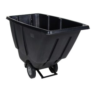 Vestil Light Duty Tilt Truck 1/2 CU Yard Black