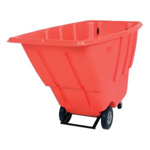 Vestil Light Duty Tilt Truck 1/2 CU Yard Black