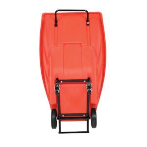 Vestil Light Duty Tilt Truck 1/2 CU Yard Black