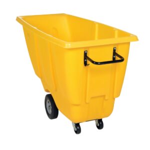 Vestil Light Duty Tilt Truck 1/2 CU Yard Black