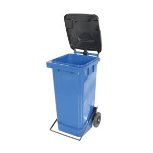 Vestil Poly Trash Can W/ Lid Lift