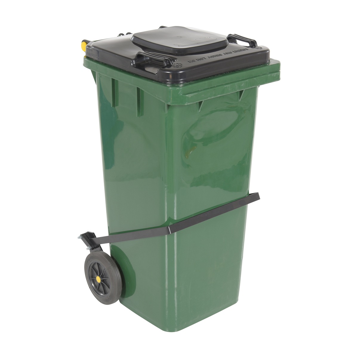Vestil Poly Trash Can W/ Lid Lift