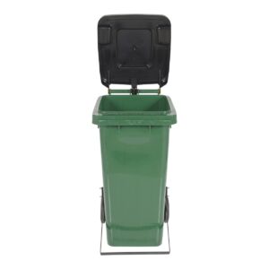 Vestil Poly Trash Can W/ Lid Lift