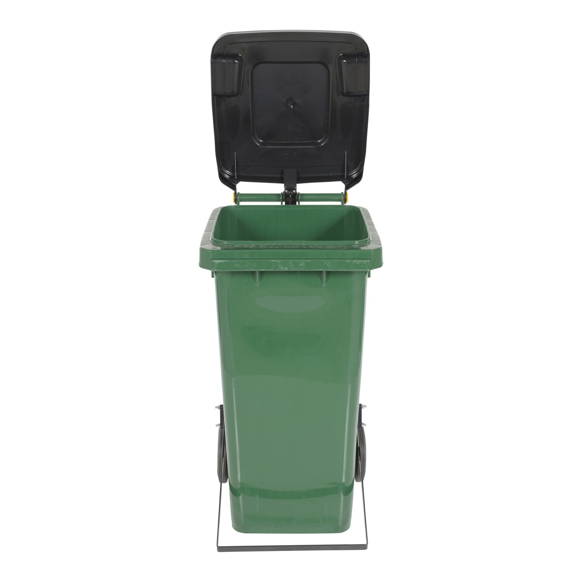 Vestil Poly Trash Can W/ Lid Lift