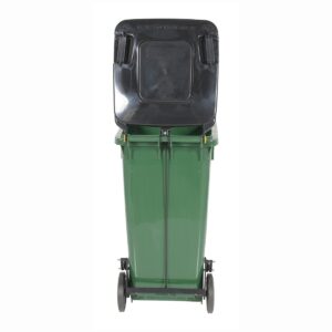 Vestil Poly Trash Can W/ Lid Lift