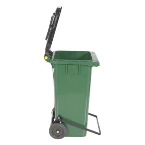 Vestil Poly Trash Can W/ Lid Lift