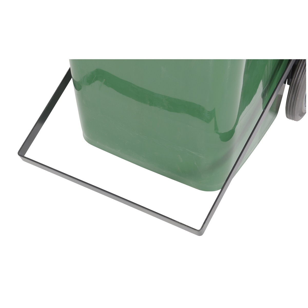 Vestil Poly Trash Can W/ Lid Lift