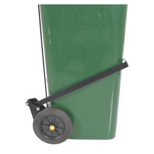 Vestil Poly Trash Can W/ Lid Lift