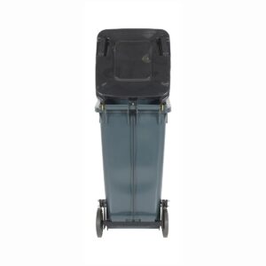 Vestil Poly Trash Can W/ Lid Lift
