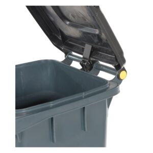 Vestil Poly Trash Can W/ Lid Lift