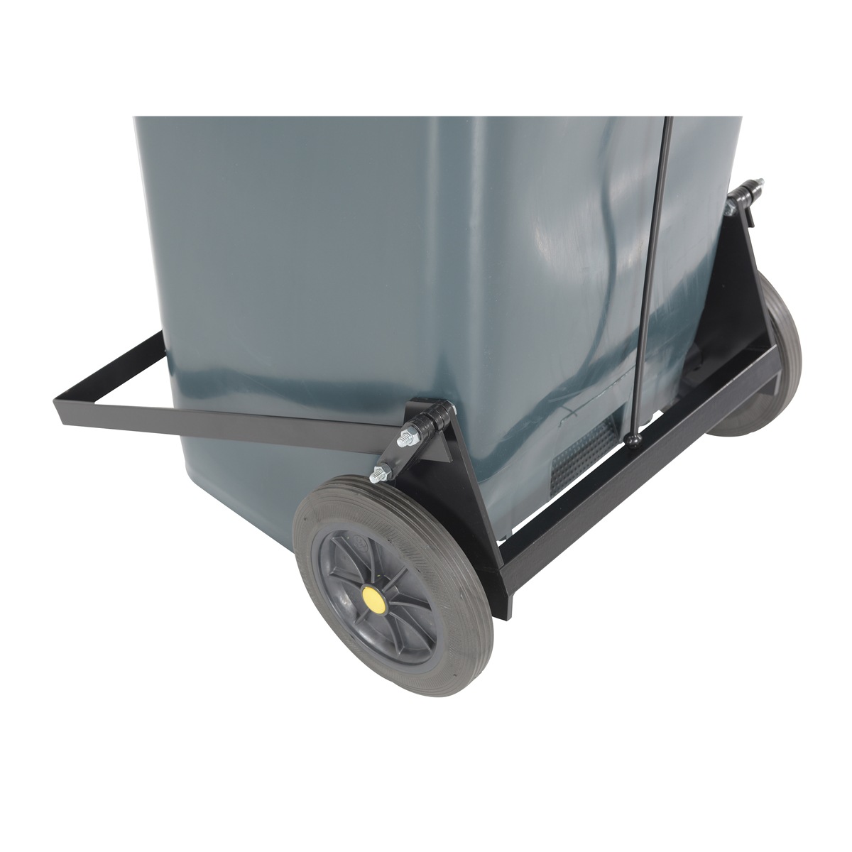 Vestil Poly Trash Can W/ Lid Lift