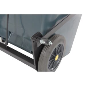 Vestil Poly Trash Can W/ Lid Lift