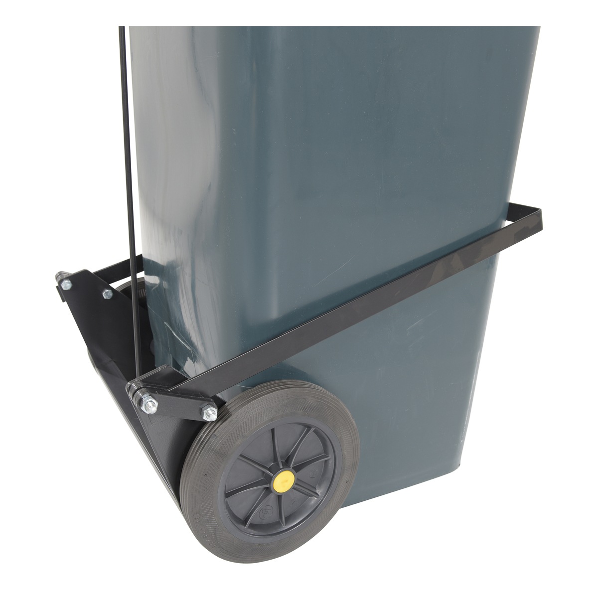 Vestil Poly Trash Can W/ Lid Lift