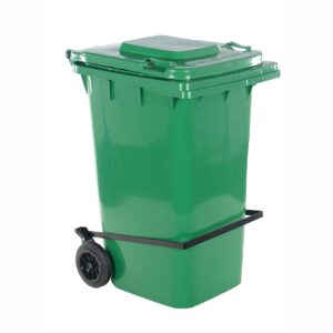 Vestil Poly Trash Can W/ Lid Lift