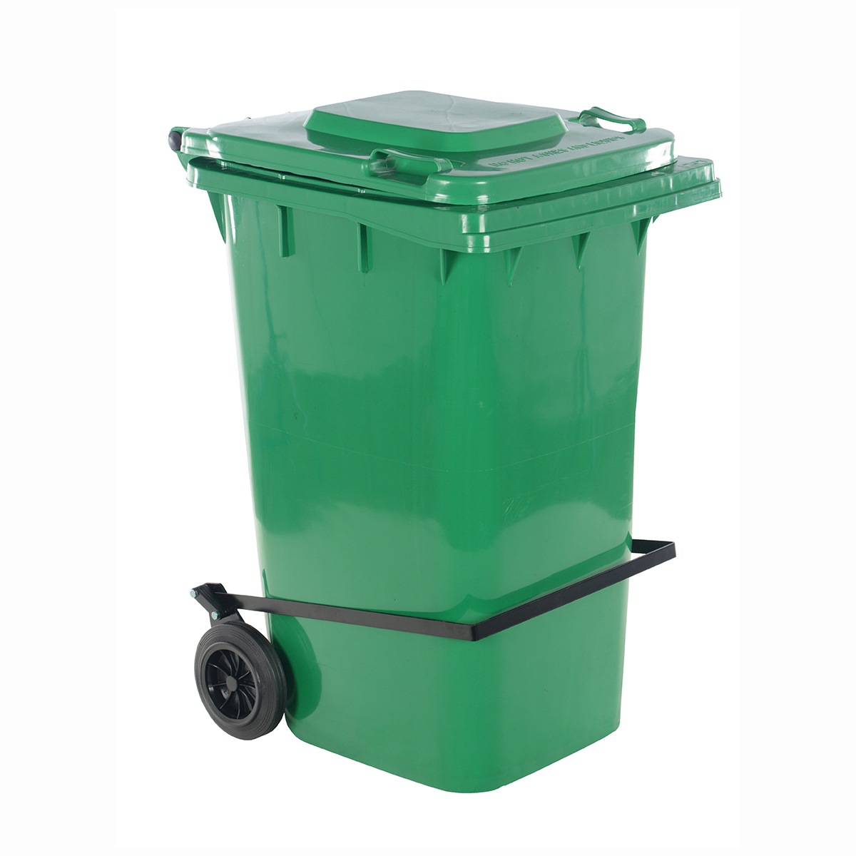 Vestil Poly Trash Can W/ Lid Lift
