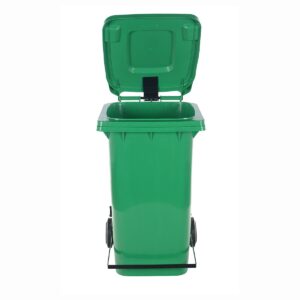 Vestil Poly Trash Can W/ Lid Lift