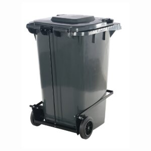 Vestil Poly Trash Can W/ Lid Lift