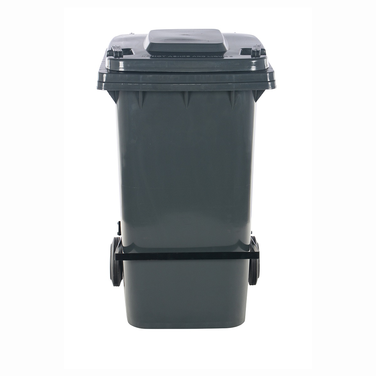 Vestil Poly Trash Can W/ Lid Lift