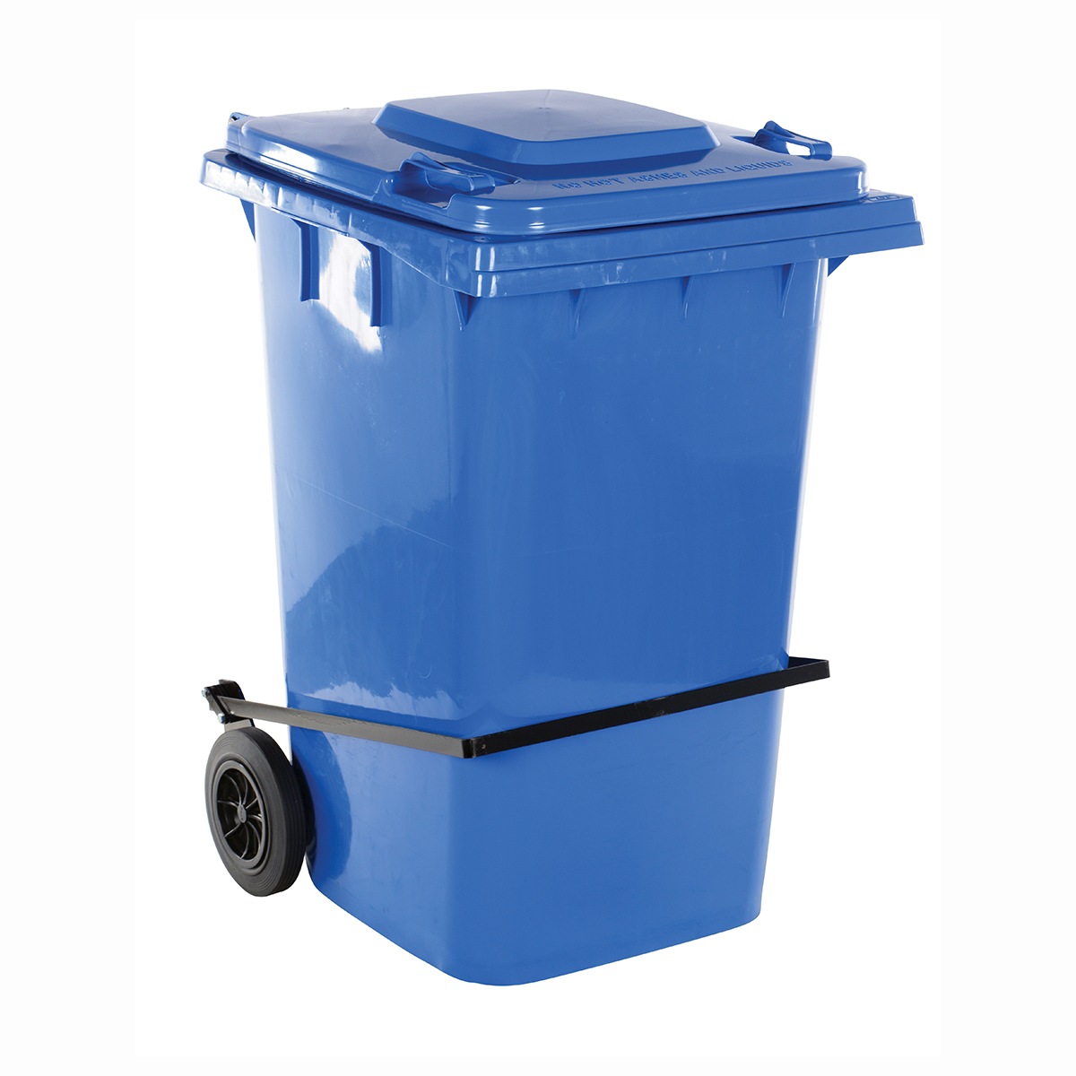 Vestil Poly Trash Can W/ Lid Lift