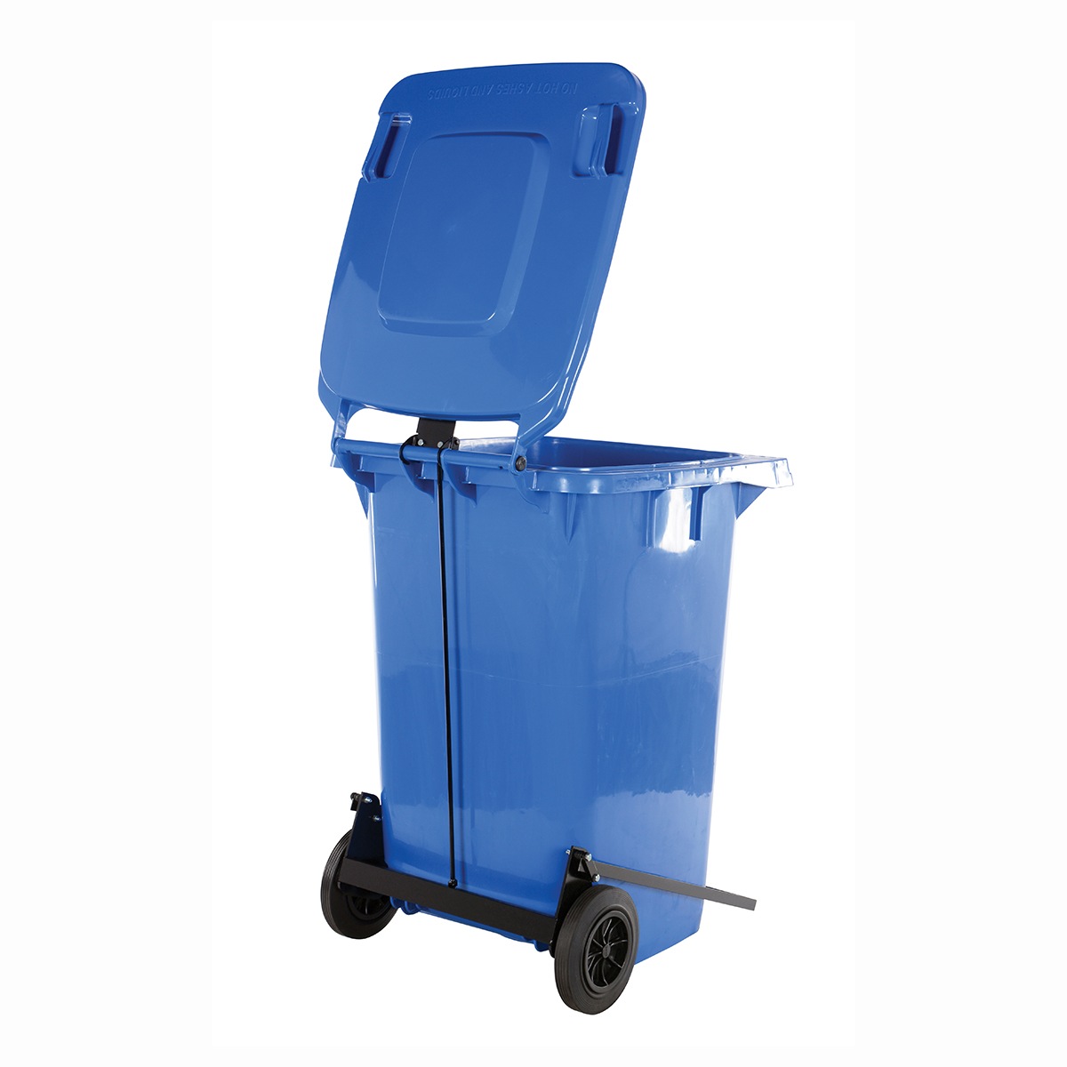Vestil Poly Trash Can W/ Lid Lift