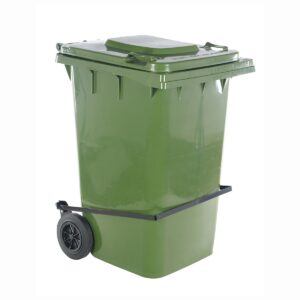 Vestil Poly Trash Can W/ Lid Lift