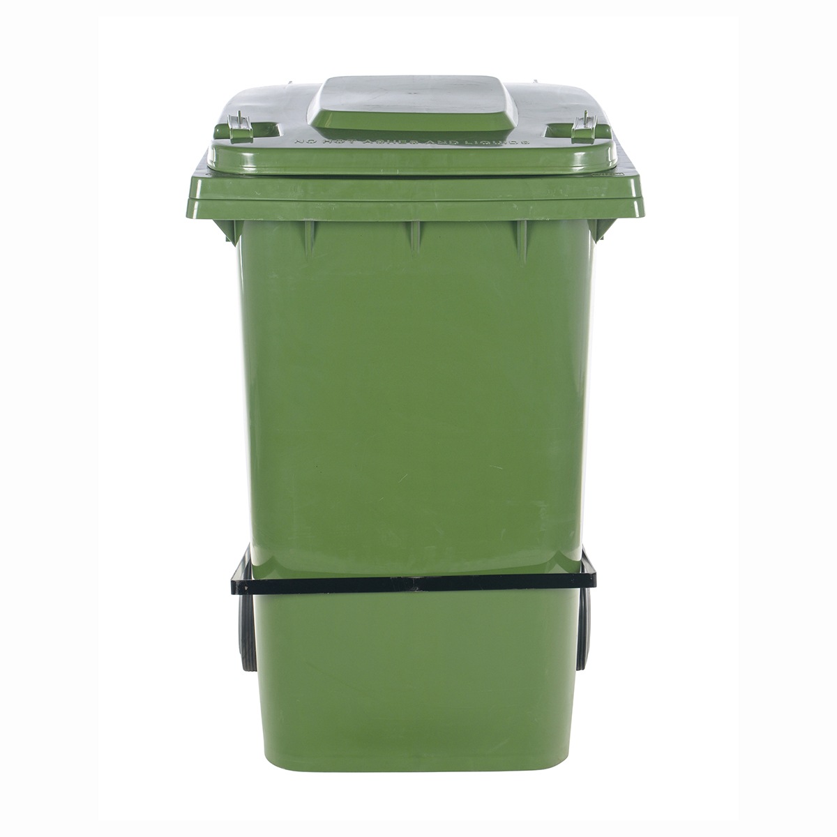 Vestil Poly Trash Can W/ Lid Lift
