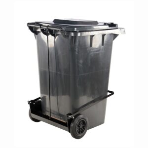 Vestil Poly Trash Can W/ Lid Lift
