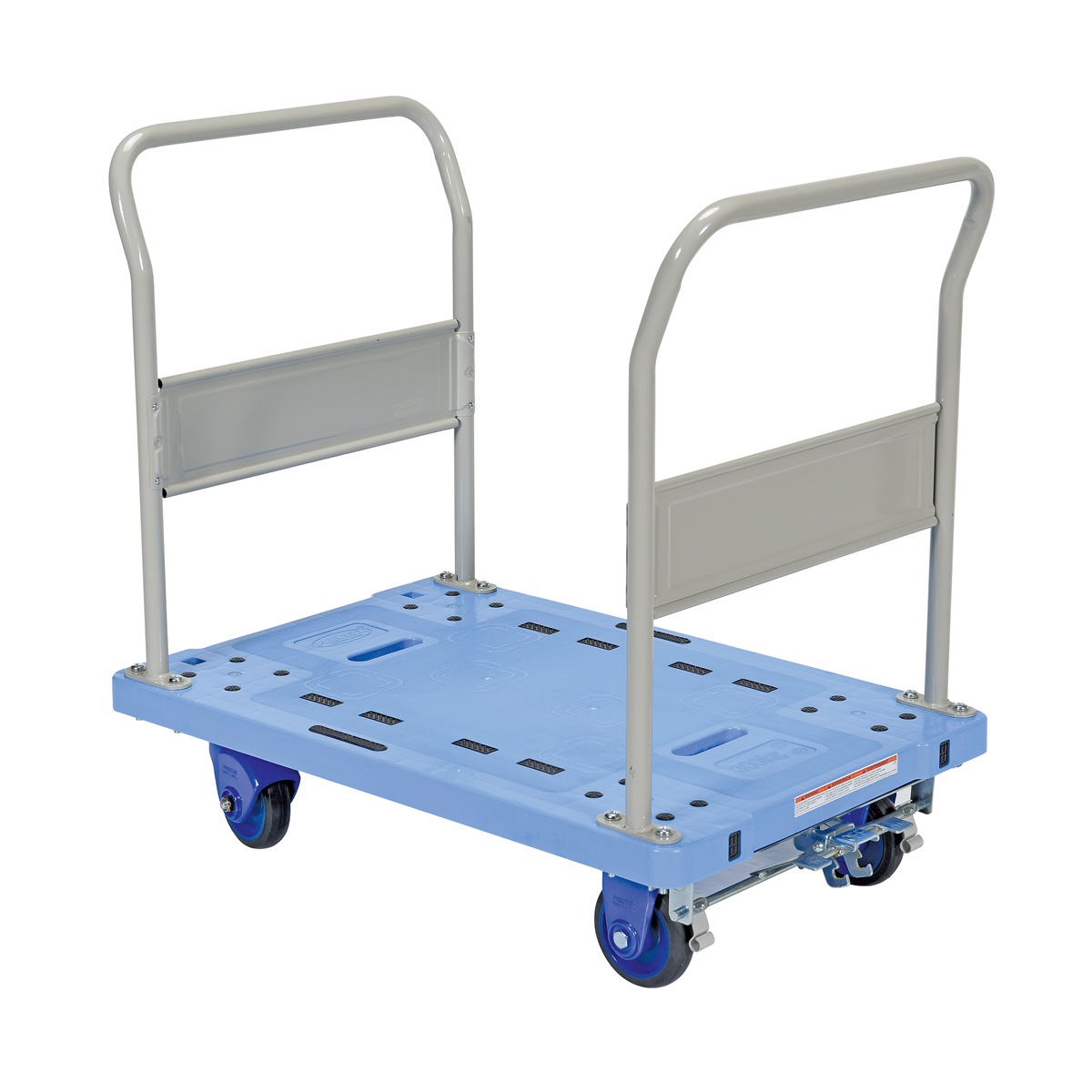 Vestil Plastic Truck Dual Handles 24"X29" Brake