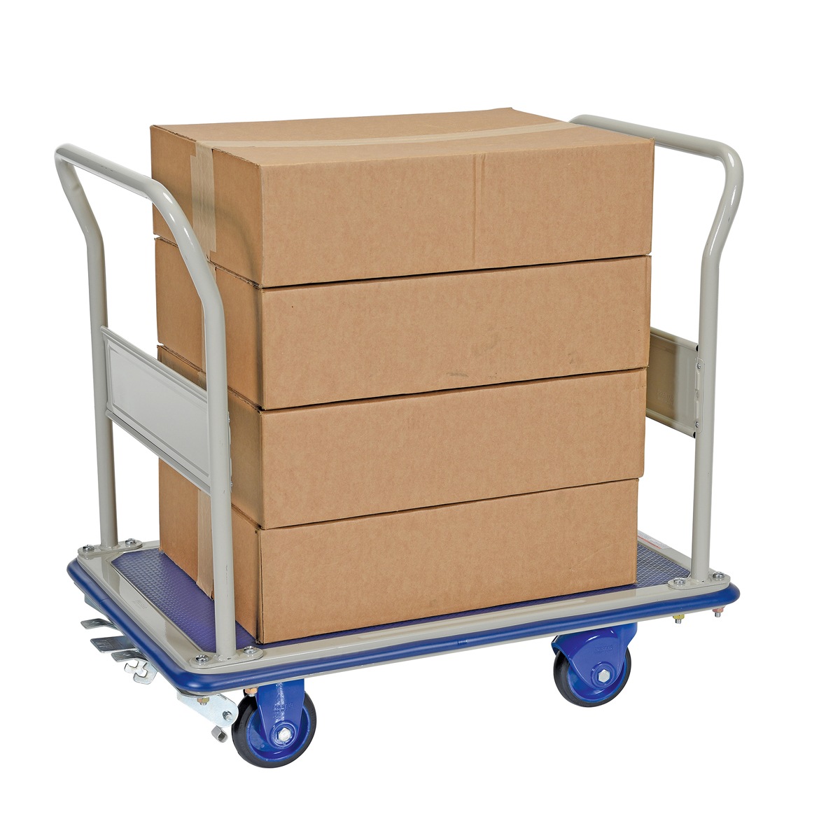 Vestil Plastic Truck Dual Handles 24"X29" Brake