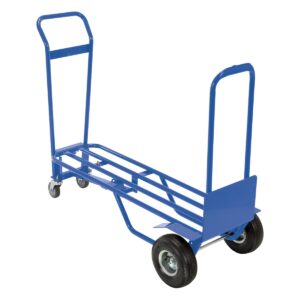 Vestil TWC-600-DLX Four Wheel Hand Truck W/ 600 LB Capacity