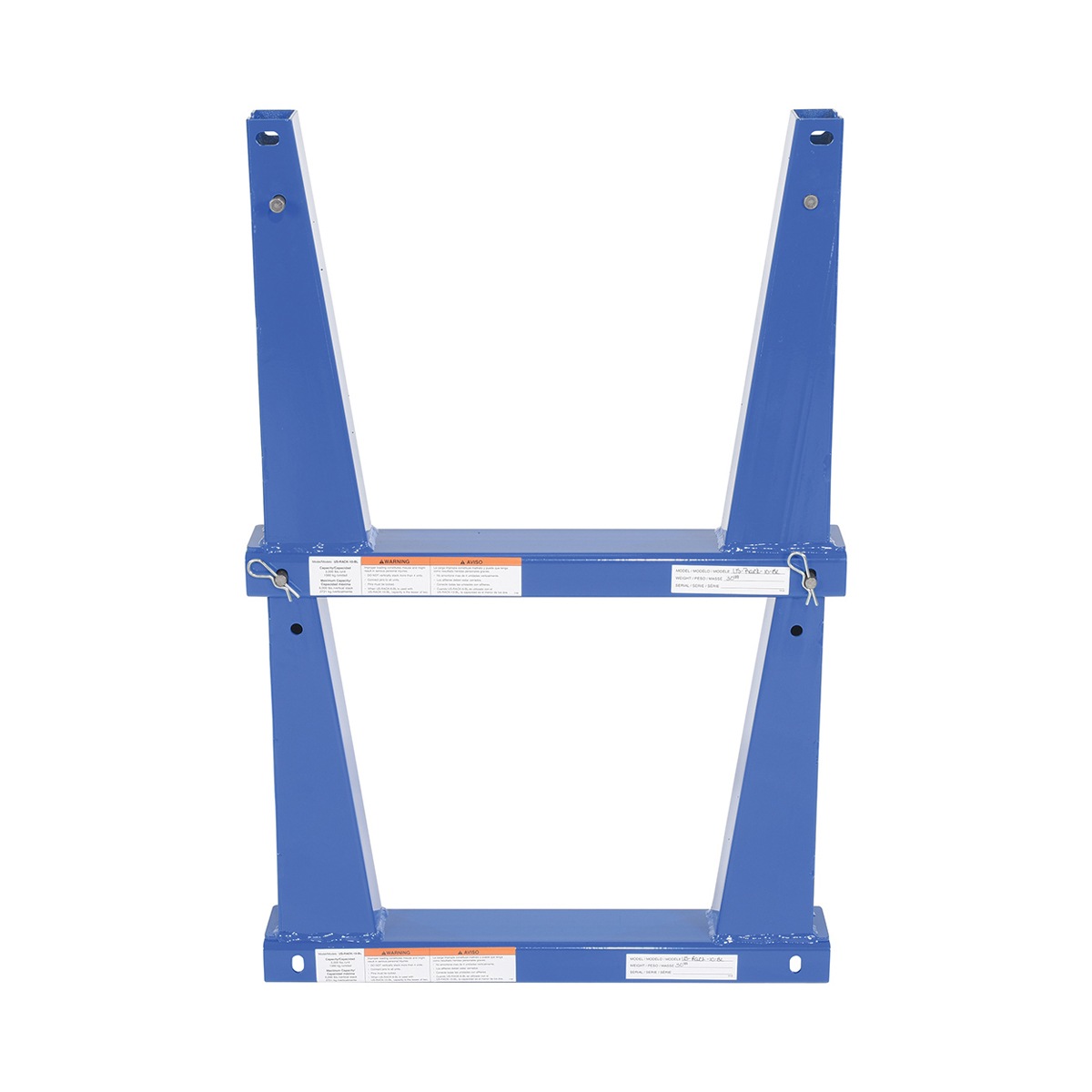 Vestil Portable Stackable Storage Rack Pair