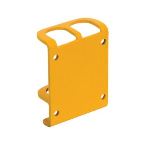 Vestil VDKR-VM2 Pipe Safety Railing - Wall Mount Bracket