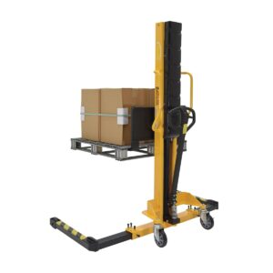 Vestil VHPS-NM-1000-AA Manual Stacker Narrow Mast ADJ Forks/Legs 1K