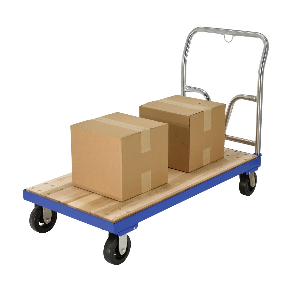 Vestil Hardwood Platform Truck Steel Frame 24"X48"