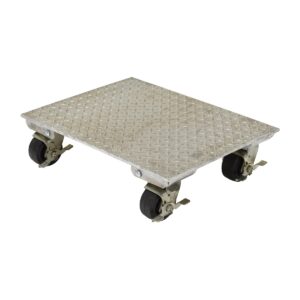 Vestil Aluminum Plate Dolly 1200 Cap Swivel