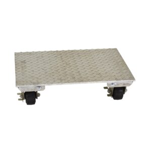 Vestil Aluminum Plate Dolly 1200 Cap Swivel
