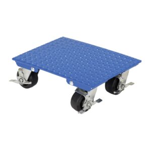 Vestil Aluminum Plate Dolly 1200 Cap Swivel