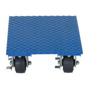 Vestil Aluminum Plate Dolly 1.2K LB Cap