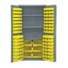 Vestil Storage Cabinet-Bins 36" X 72"