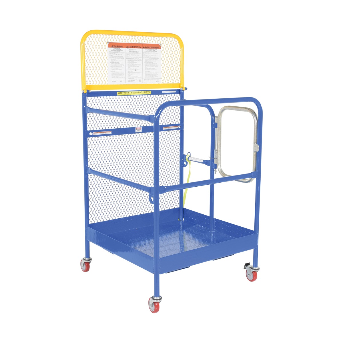 Vestil Steel Work Platform W/Casters