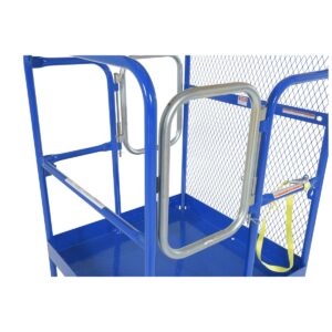 Vestil Steel Work Platform W/2 Door Entry