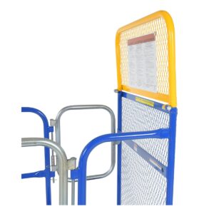 Vestil Steel Work Platform W/2 Door Entry